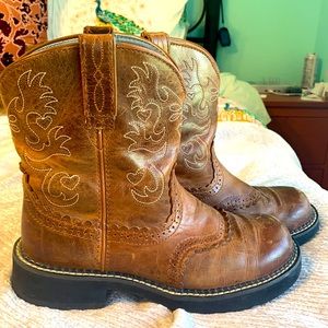Brown over ankle Ariat Women’s Boots